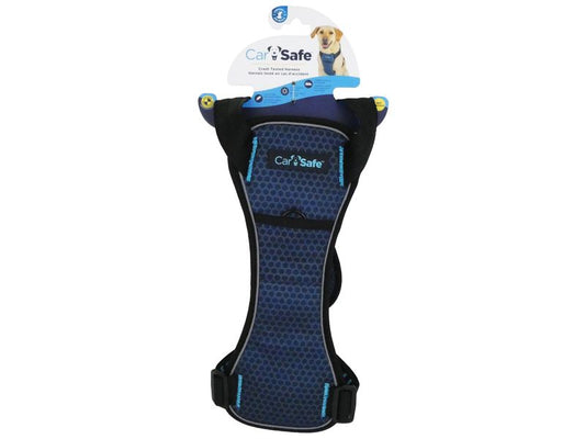 Carsafe Dog Harness Blue Large