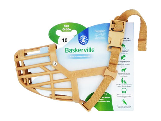 BASKERVILLE ANTI SCAVENGE MUZZLE SIZE 10