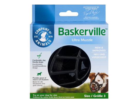 BASKERVILLE ULTRA MUZZLE SIZE 3