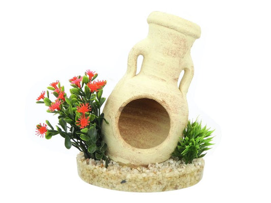 ADS FLOWERS & JAR 15CM