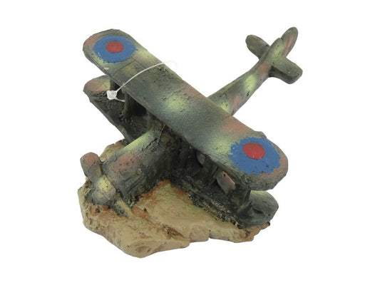 BIPLANE WRECKAGE 17CM