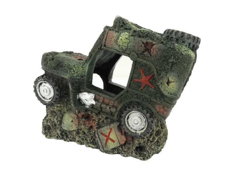 SAFARI JEEP WRECK 17CM