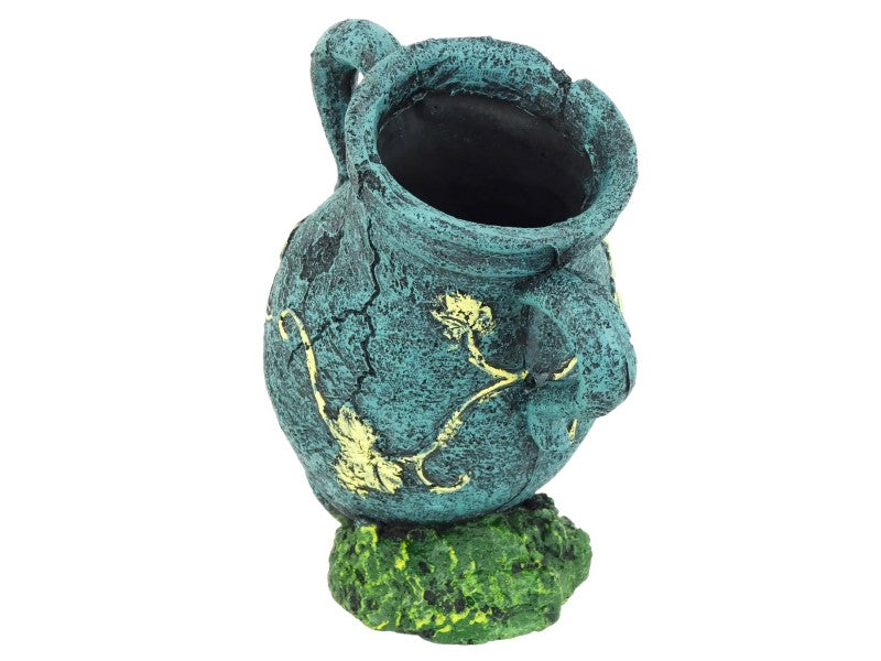 ROMAN TRADITIONAL VASE BLUE 16CM