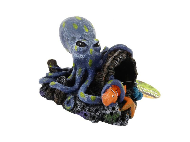 BLUE OCTOPUS 11CM