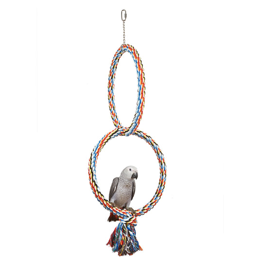 Coloured Double Ring Toy