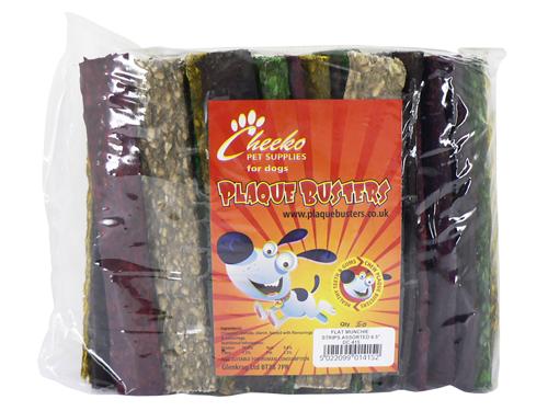 MUNCHIE FLAT STRIPS ASST 6.5" 50PK