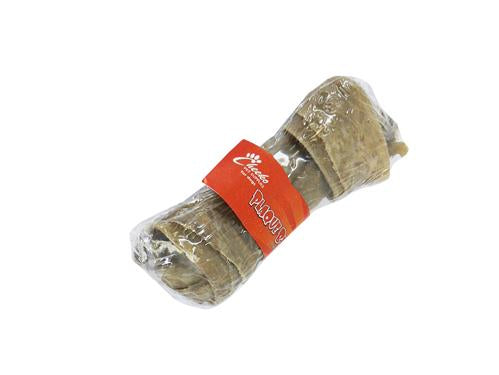 RAWHIDE KNOTTED BONE  4-4.5"