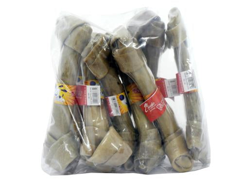 RAWHIDE KNOTTED BONE  10"-10.5"