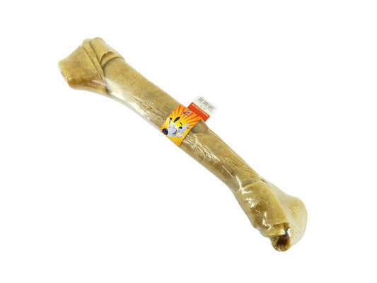 RAWHIDE KNOTTED BONE 16"
