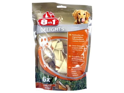 8 IN 1 DELIGHTS BONES VALUE SMALL 6PC
