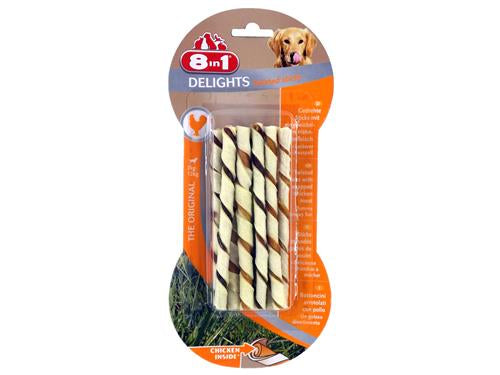 8 IN 1 DELIGHTS TWIST CHICKEN 10`S