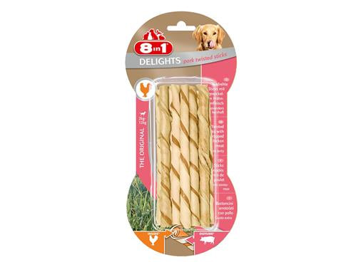 8 IN 1 DELIGHTS TWIST PORK 10`S