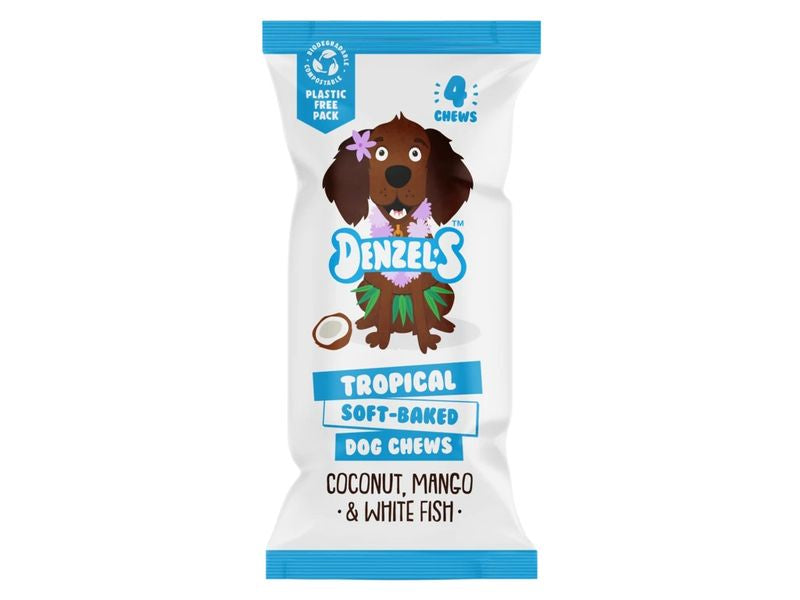 DENZELS TROPICAL DOG CHEW DISP 10PK