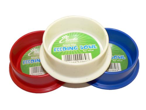 Cheeko Non-Tip Plastic Mouse Bowl 6cm