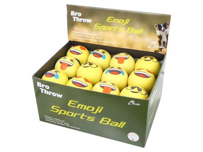 EMOJI SPONGEBALL DOGTOY 24PC DISPLAY BX
