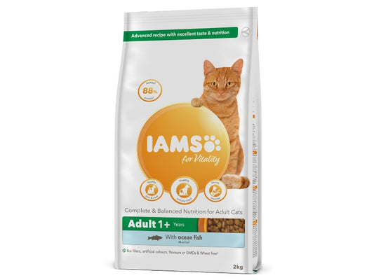 IAMS Cat Adult Ocean Fish 2kg