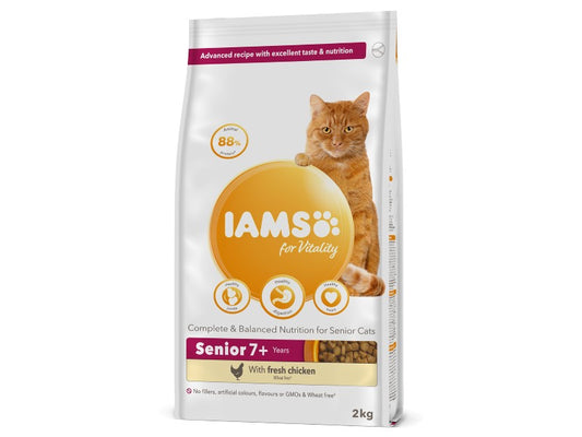 IAMS Cat Senior Chicken 2kg
