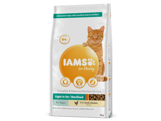 IAMS Cat Light Chicken 2kg