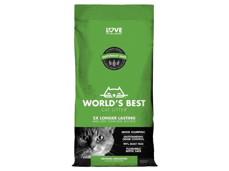 Worlds Best Orignal Cat Litter 8lb