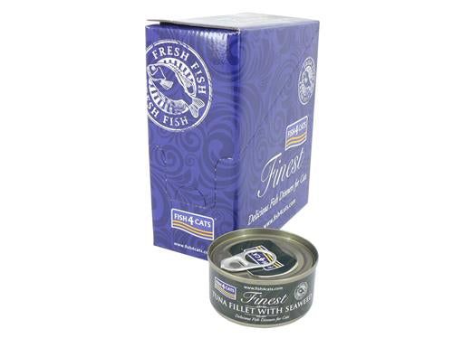 Fish4Cats Tuna & Seaweed Cat Food Tin 70g