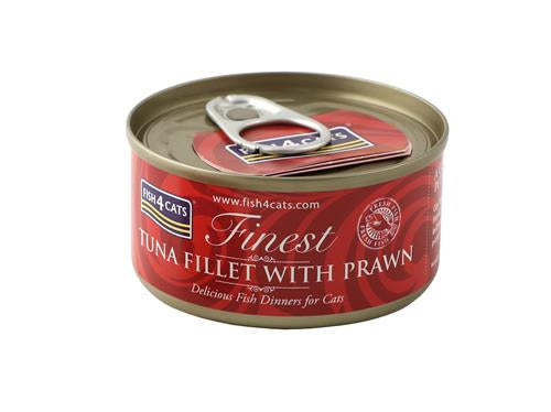 Fish4Cats Tuna & Prawn Cat Food Tin 70g