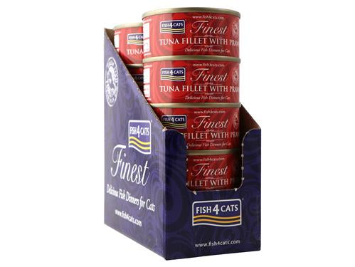 Fish4Cats Tuna & Prawn Cat Food Tin 70g