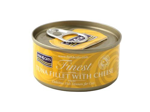 Fish4Cats Tuna & Cheese Cat Food Tin 70g