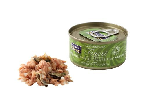 Fish4Cats Tuna & Mussel Cat Food Tin 70g