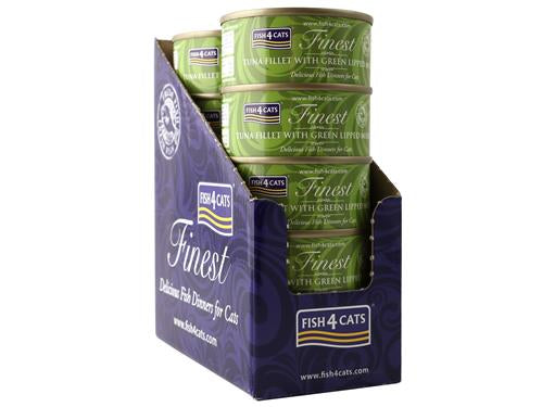 Fish4Cats Tuna & Mussel Cat Food Tin 70g