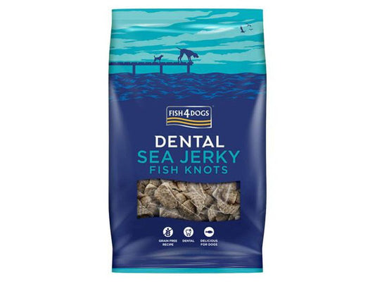 Fish4Dogs Dental Sea Jerky Knots 500g