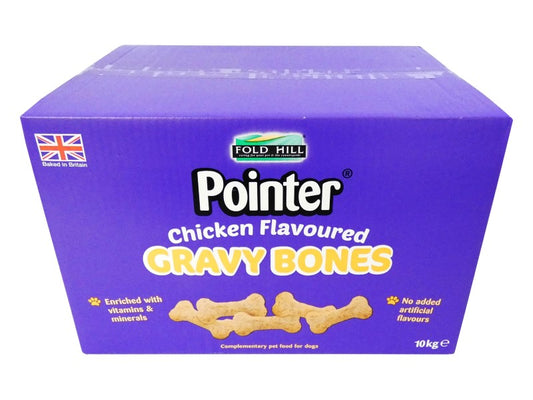 FH POINTER GRAVY BONE CHICKEN 10KG