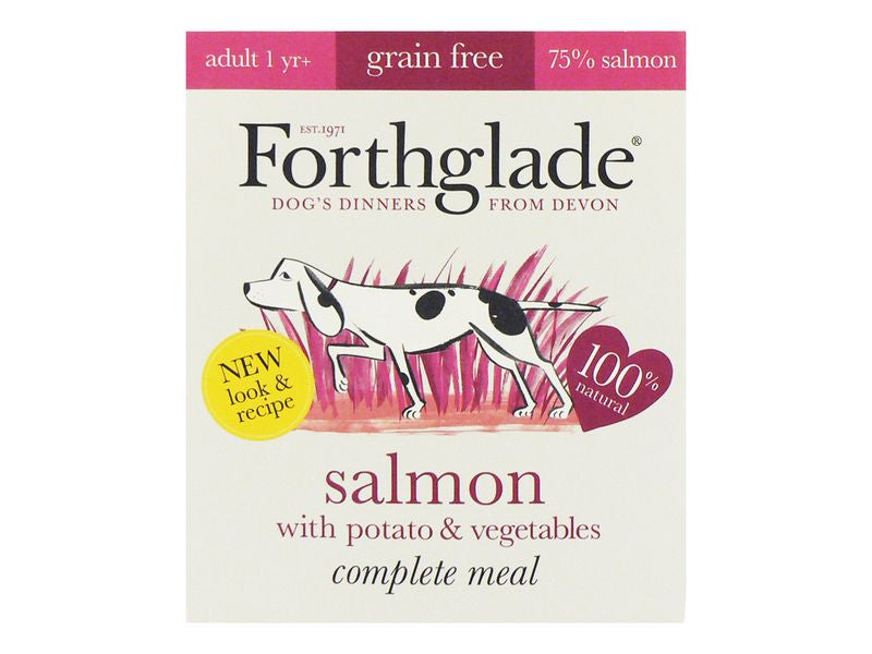 Forthglade Complete Grain Free Salmon & Veg 395g