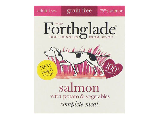 Forthglade Complete Grain Free Salmon & Veg 395g