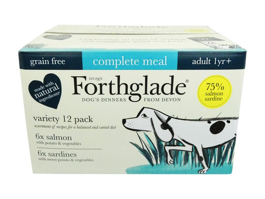 Forthglade Complete Fish Variety Multipack 395g 12pk