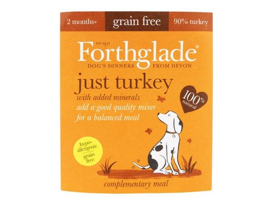 Forthglade Just Turkey 395g