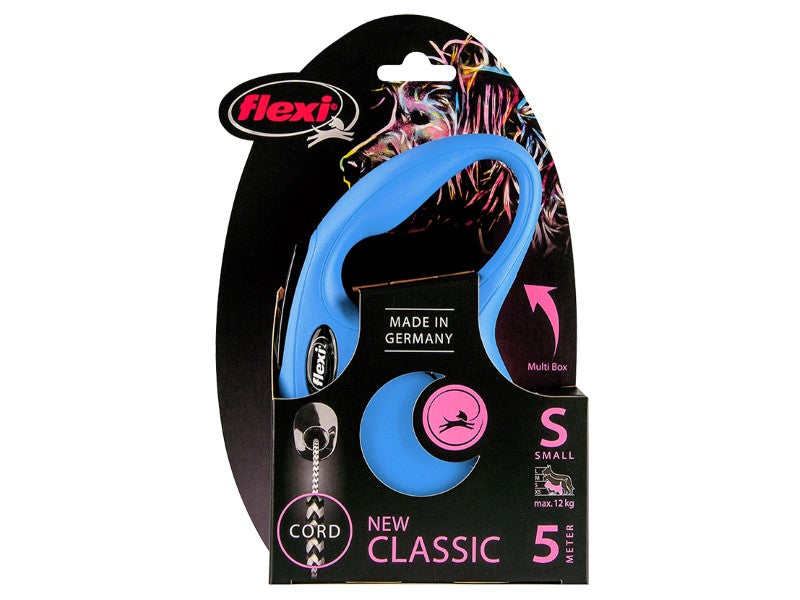 FLEXI CLASSIC CORD BLUE SML 5M