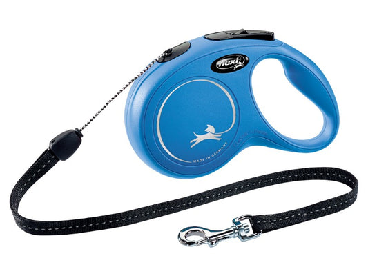 Flexi classic cord blue sml 8m