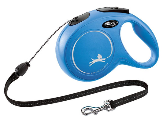 Flexi classic cord blue med 8m