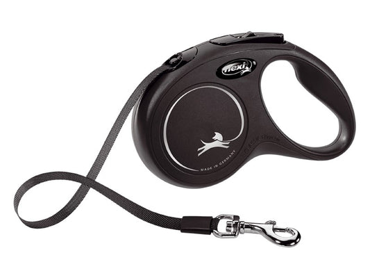 Flexi classic tape black sml 5m