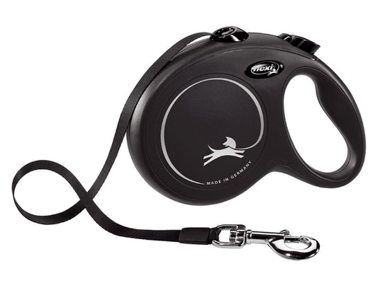 Flexi classic tape black lge 5m
