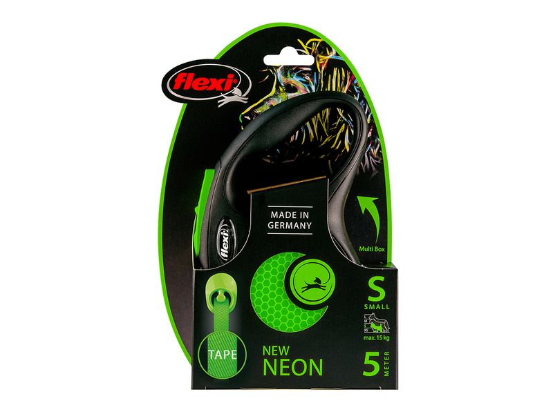 Flexi neon tape green sml 5m