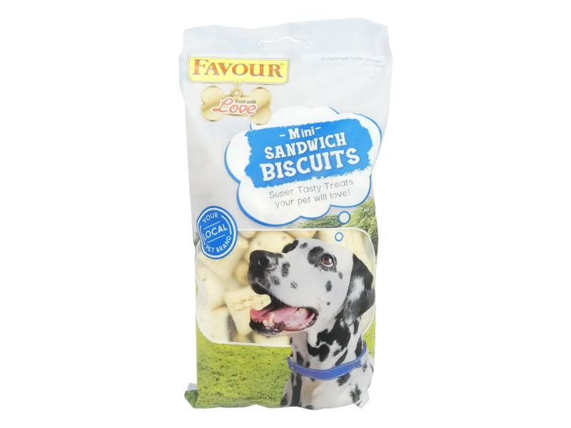 FAVOUR MINI SANDWICH BISCUITS 180G 8PK