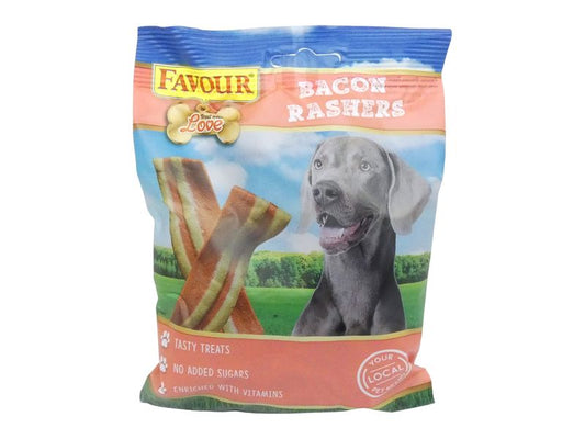 FAVOUR BACON RASHERS 120G 12PK
