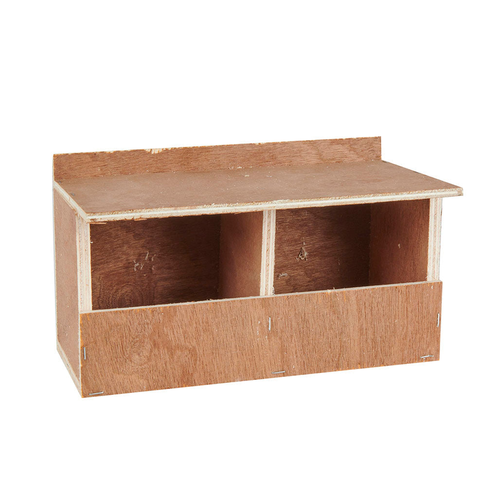 Finch Nest Box Double