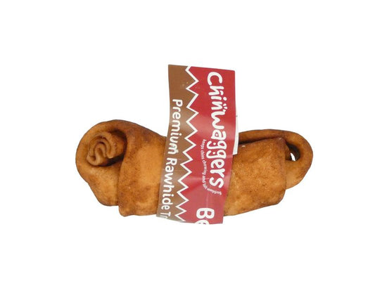 CHINWAGGER KNOTTED BONE BEEF 4-4.5"