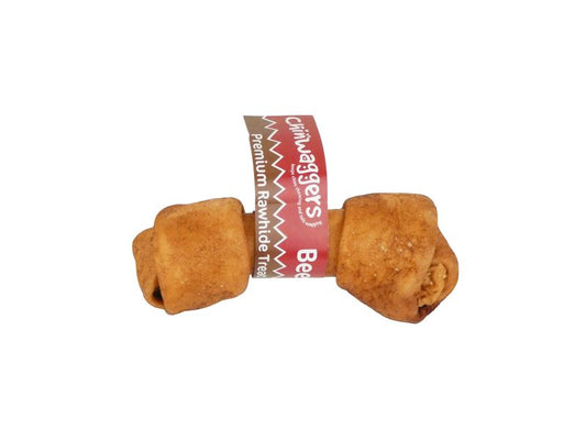 CHINWAGGER KNOTTED BONE BEEF 6-6.5"