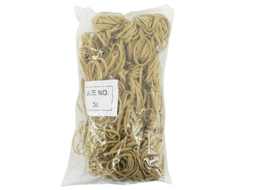 ELASTIC BANDS 1LB BOX 100mm (4") SIZE