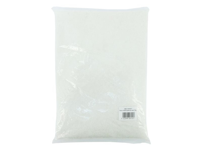 SNOW WHITE AQUARIUM SAND 2KG