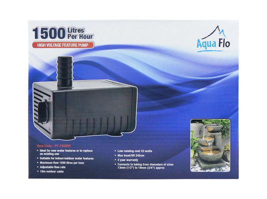 AQUAFLO POND PUMP 1500LPH