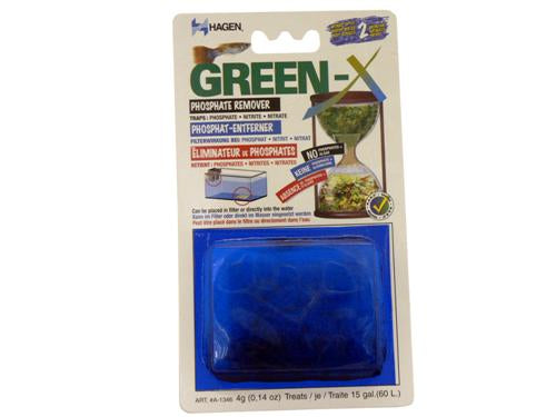 GREEN X PHOSPHATE REMOVER 4G SACHETS-60L